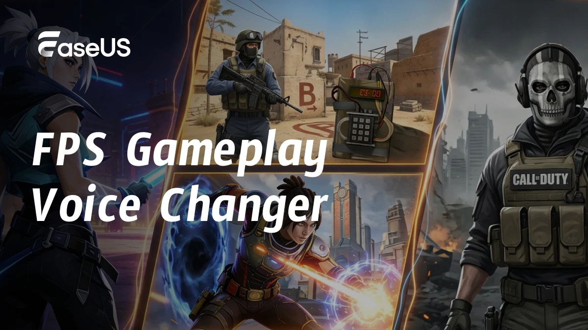 Enhance FPS Gameplay with EaseUS Voice Changer