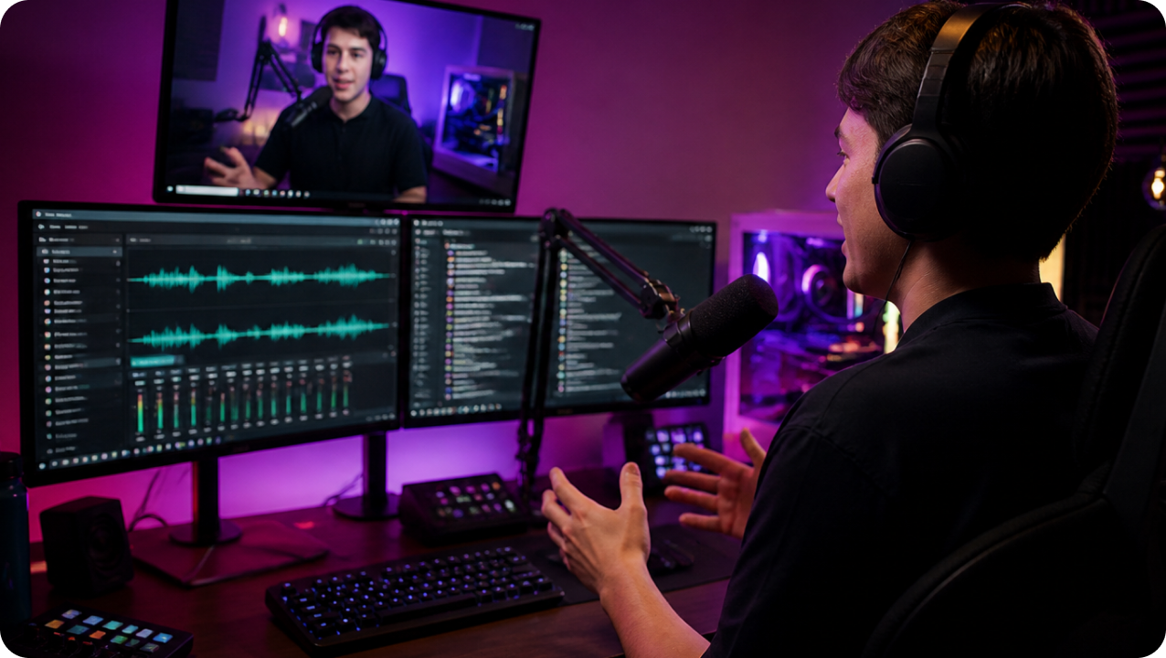 Ultra-low latency voice changing for live streaming