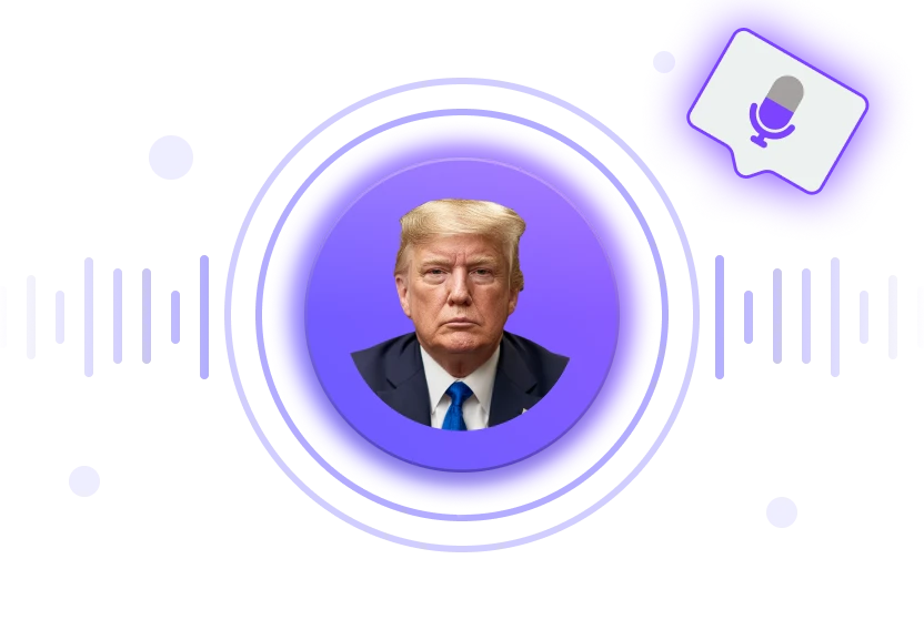 Pick a voice and start speaking with VoiceWave