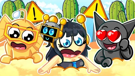 I TURNED INTO A GIRL IN QUICKSAND IN ROBLOX!
